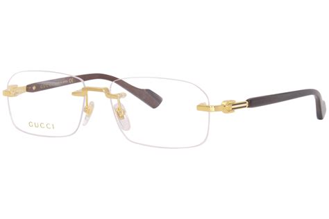 gucci rimless eyeglass frames|discount gucci eyeglass frames.